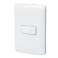 Interruptor para Timbre Italiana Blanco - Volteck