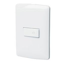 Interruptor para Timbre Italiana Blanco - Volteck