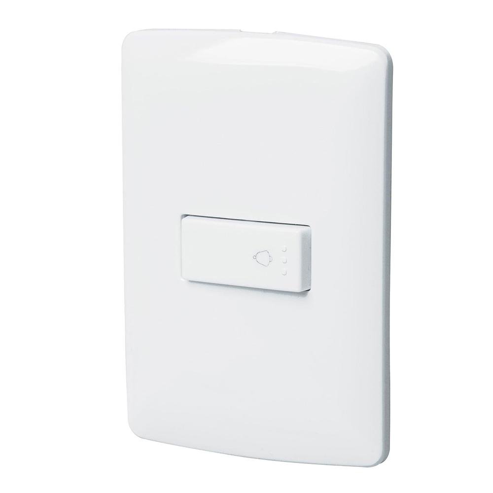 Interruptor para Timbre Italiano Blanco 10 A
