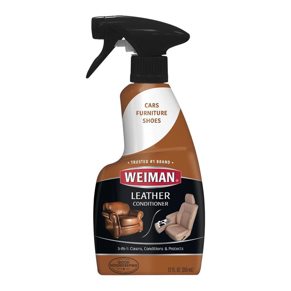Acondicionador en Spray Weiman para Cuero Limpia Protege de 355 ml
