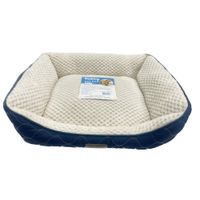 Cama para Perro con Textura Azul