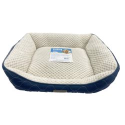 Cama para Perro con Textura Azul