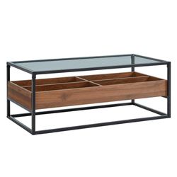 Mesa de Centro Terni Nogal y Café