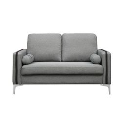 Sofá Atenas Gris 2 Plazas 132X82X84 Cm