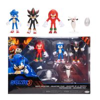 Set de Figuras de la Película Sonic 3 2.5 Plg