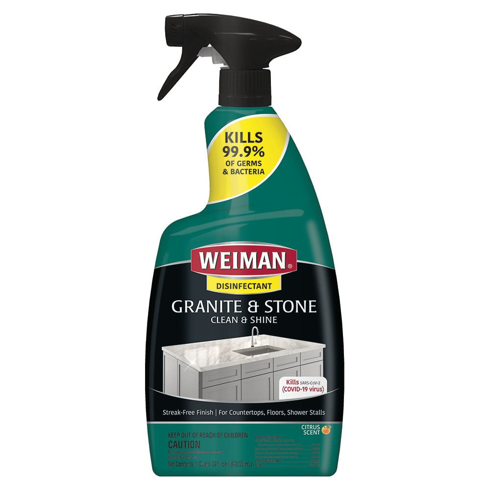 Limpiador Desinfectante Weiman para Granito y Piedra Aroma Cítrico de 946 ml