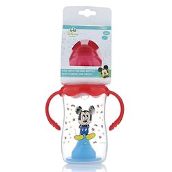 Biberón Disney Baby Mickey Mouse con Asas y Chupón 260 ml