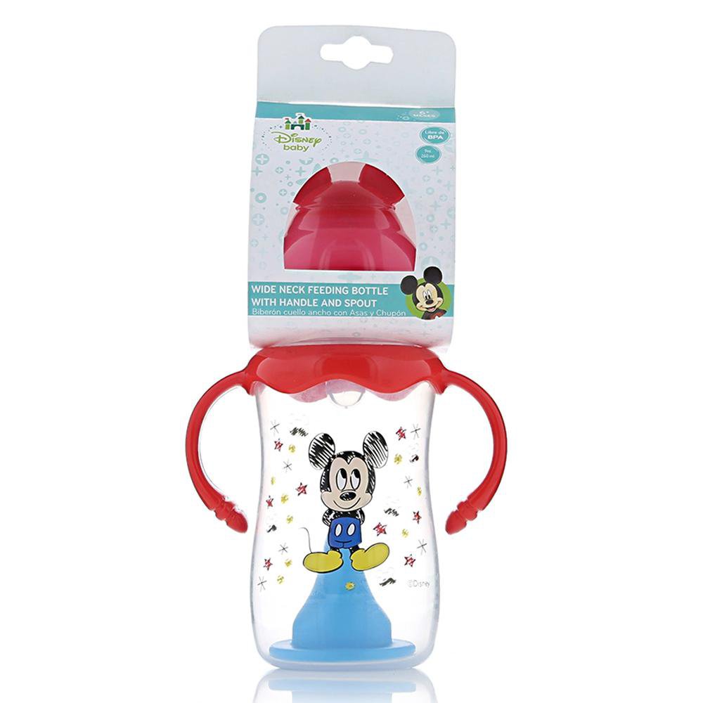 Pacha con Asas y Pepe Diseño de Mickey Mouse de 9 Oz Color Rojo Pacha Disney Baby Mickey M…