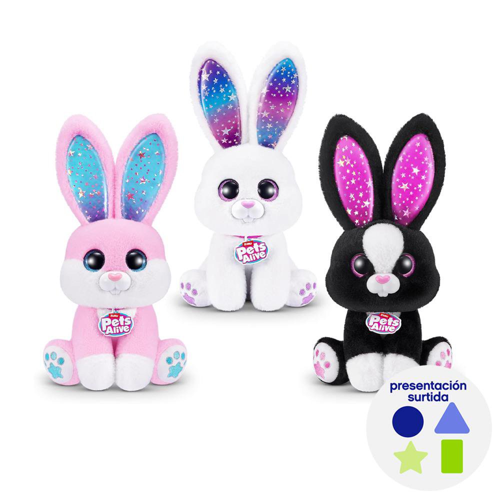 Mascota Interactiva Pets Alive Magic Bunnies Conejito con Sonidos y Trucos Mágicos Present…
