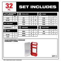 Set de Puntas Shockwave 39 Pzas - Milwaukee Electric