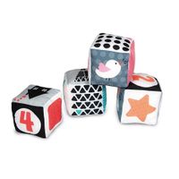 Set Cubos Negro y blanco