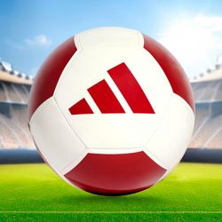 Pelota Performance Blanca con Rojo No.4