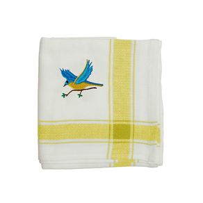 Limpiador de Cocina Blanco y Amarillo de 71x65 Cm