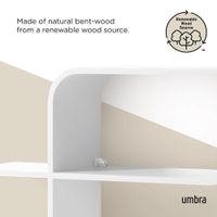 Repisa Decorativa de Pared Blanco