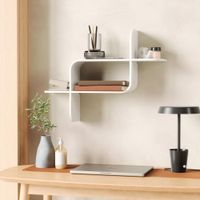 Repisa Decorativa de Pared Blanco