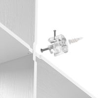Repisa Decorativa de Pared Blanco