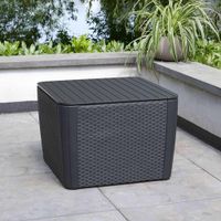 Mesa de Cajón Luzón Plus Grafito