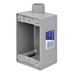 Caja Condulet Rectangular De Metal 1/2 Plg - Volteck