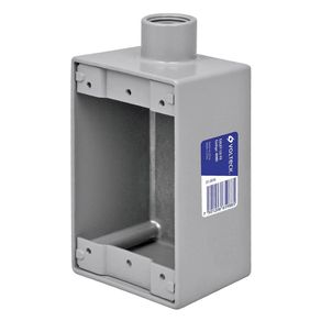 Caja Condulet Rectangular De Metal 1/2 Plg - Volteck
