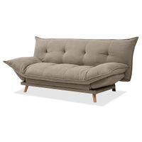 Sofá Cama Russel Beige con Apoyabrazos