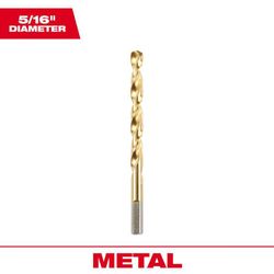 Broca de Titanio para Madera y Metal 5/16 Plg - Milwaukee Electric