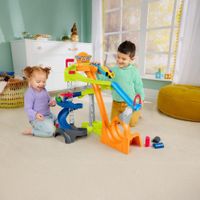 Pista de Carreras Hot Wheels Little People