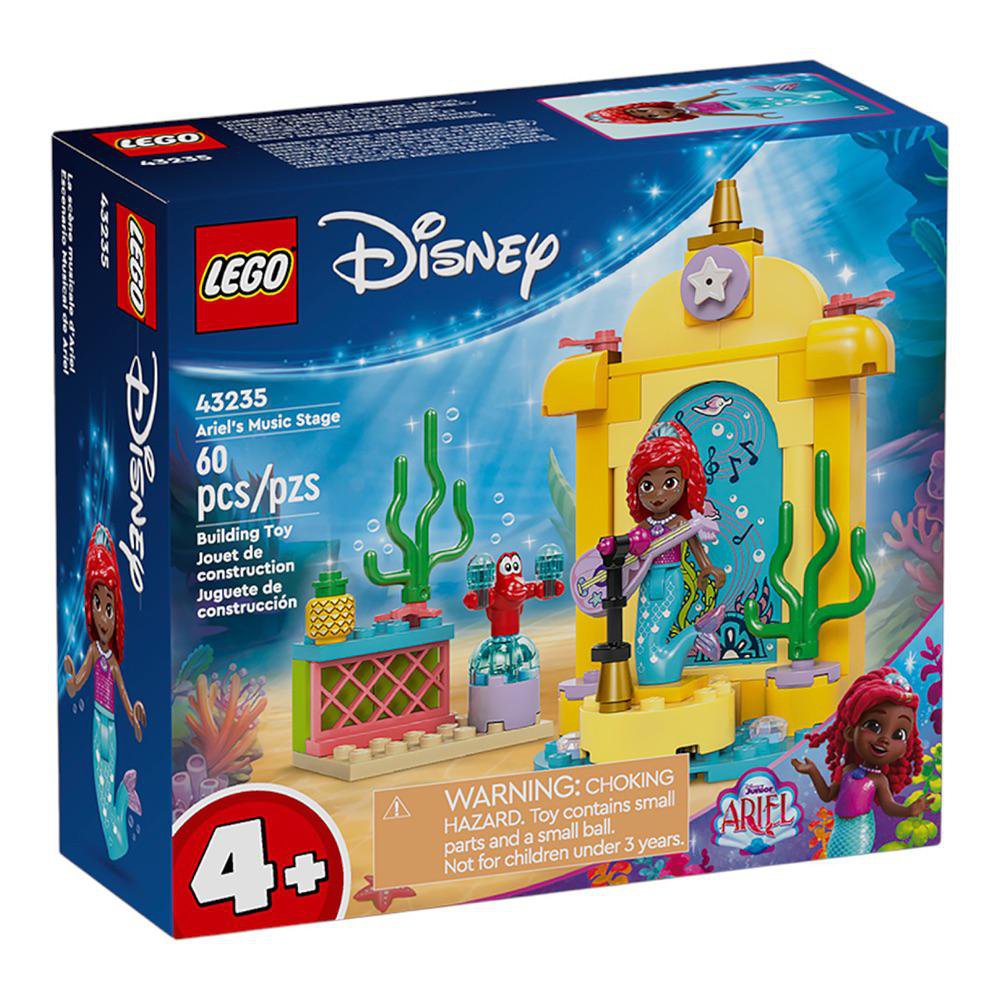 LEGO Disney Escenario Musical de Ariel #43235 de 60 Piezas