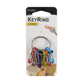 Set de Llaveros S-Biner 2.2 Plg 6 Pzas - Nite Ize