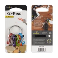 Set de Llaveros S-Biner 2.2 Plg 6 Pzas - Nite Ize