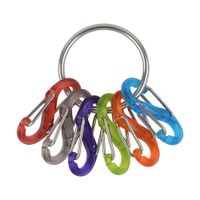 Set de Llaveros S-Biner 2.2 Plg 6 Pzas - Nite Ize