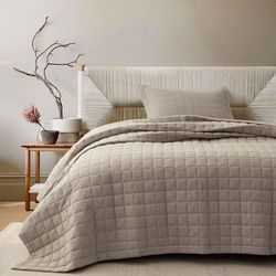Set de Cubrecama Melange Beige - Varios Tamaños