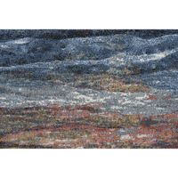 Alfombra de Área Argentum Colores Fríos 160 x 230cm