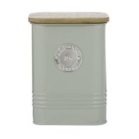Bote para Té con Tapa de Bambú Squircle Menta 1.3 L