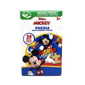 Rompecabezas de madera Mickey Mouse de 24 Pzas