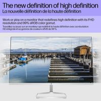Monitor 27 Plg Full HD Ips 75 Hz 5ms Freesync Blanco