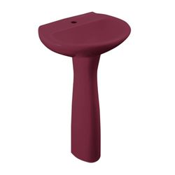 Lavamanos Vino Tinto con Pedestal - Ecoline