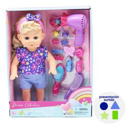 Muñeca-con-Juego-de-Cabello-y-Accesorios