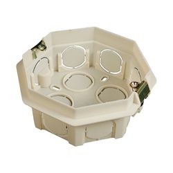 Caja Eléctrica Empotrable Octagonal De Plástico - Legrand