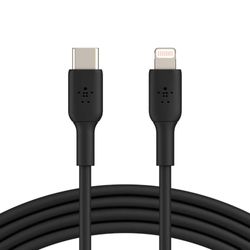 Cable Belkin USB-C a Lightning de 1 M Negro
