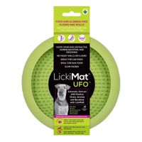 Plato Verde Circular - Lickimat