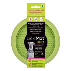 Plato Verde Circular - Lickimat