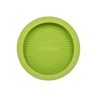 Plato Verde Circular - Lickimat