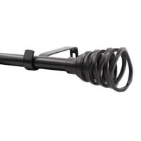 Galería de Metal Extensible Expresso Negro Matte - Varios Tamaños