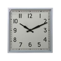 Reloj de Pared a Batería Blanco 40.8x4.5x40.8 Cm - Concepts