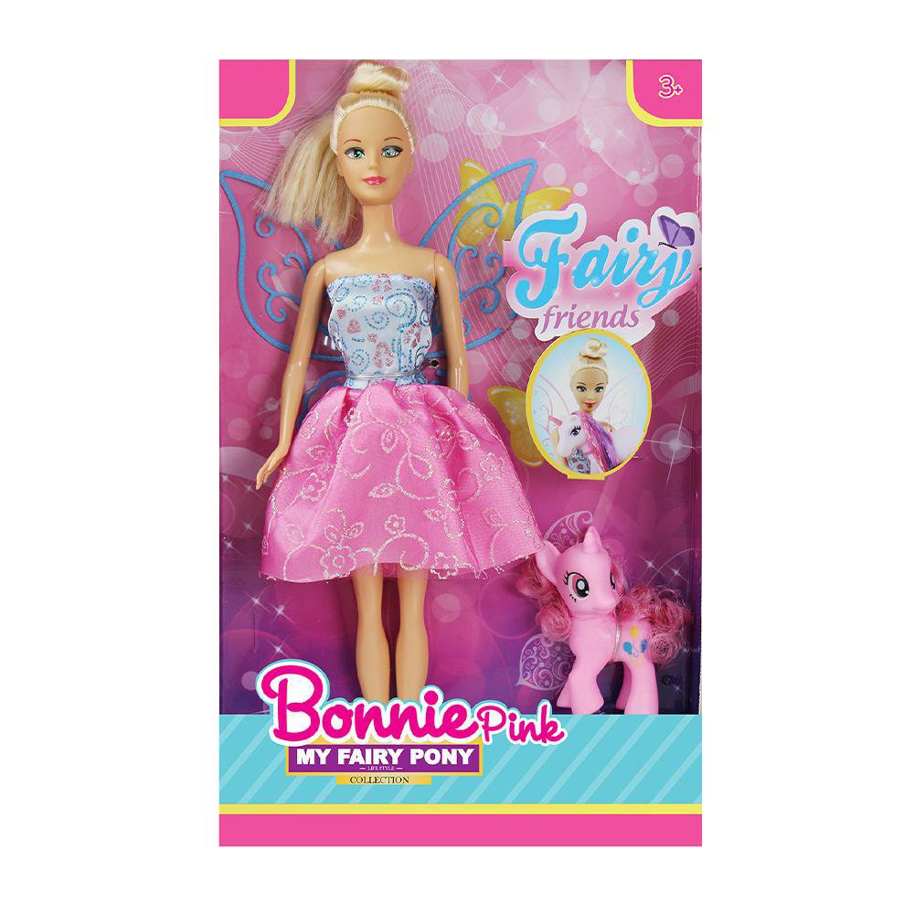 Muñeca Bonnie Pink Hada con Pony 3+ Años Muñeca Bonnie Pink Hada con Pony