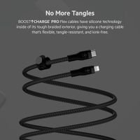 Cable USB-C a Lightning Negro 2 M