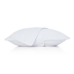 Set de Sobrefundas King Stripe Piping Blanco 2 Pzas