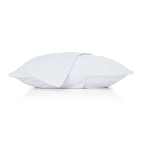 Set de Sobrefundas King Stripe Piping Blanco 2 Pzas