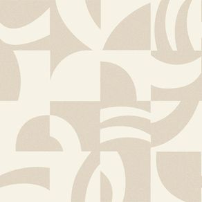 Papel Tapiz Corbusier Beige 0.53 x 10.05 M