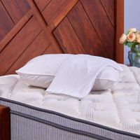 Set de Sobrefundas King Stripe Piping Blanco 2 Pzas